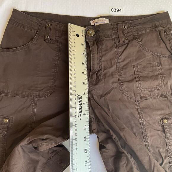 CB Mens Cargo Khaki Shorts size 10, Brown - Picture 5 of 9